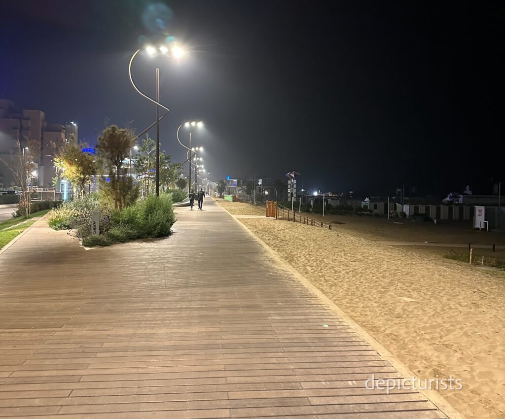 Rimini at night