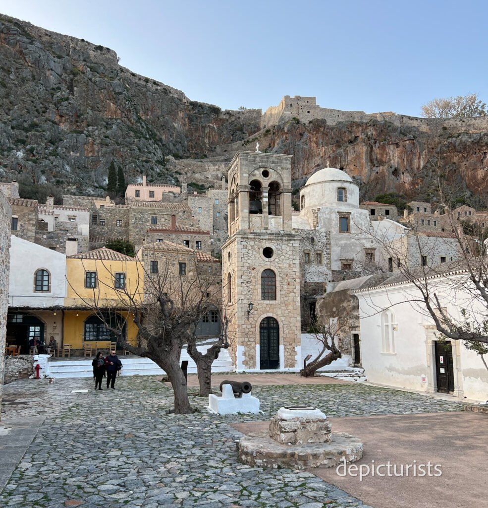 central square of Monemvasia