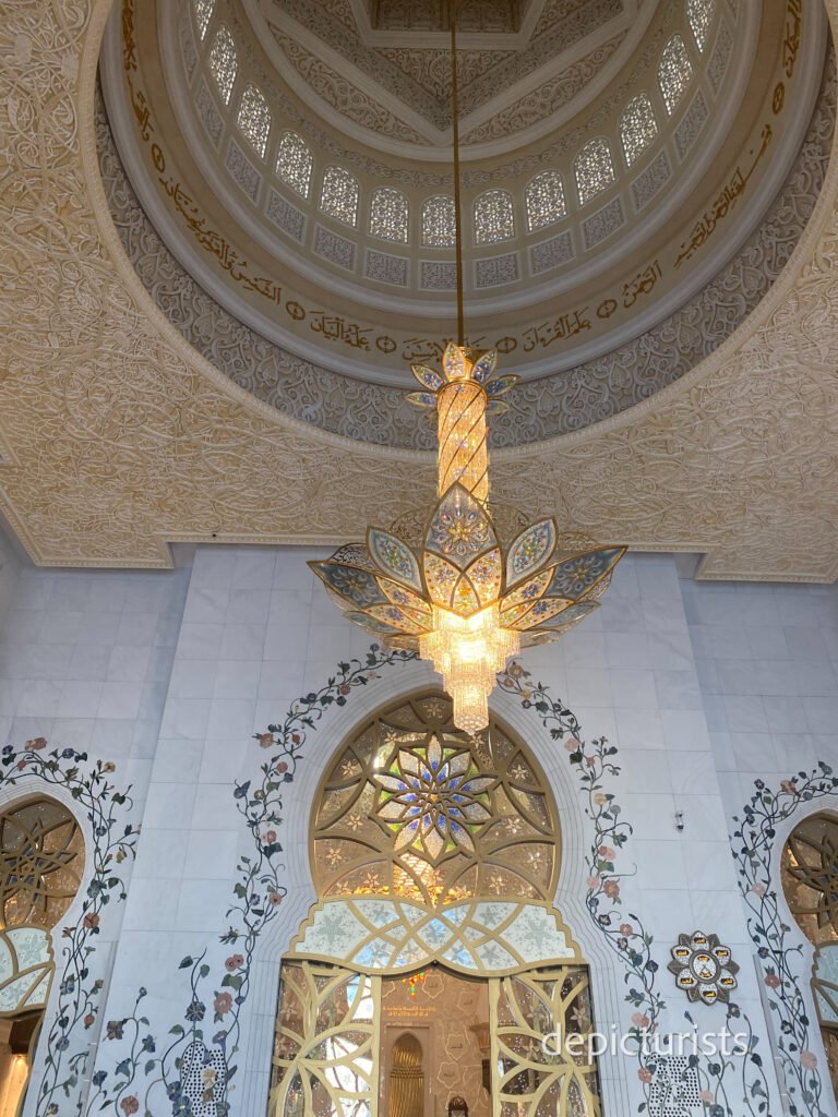 Sheikh Zayed Grand Mosque - inside