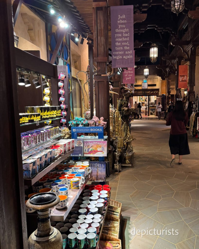 shopping at Souk Madinat Jumeirah