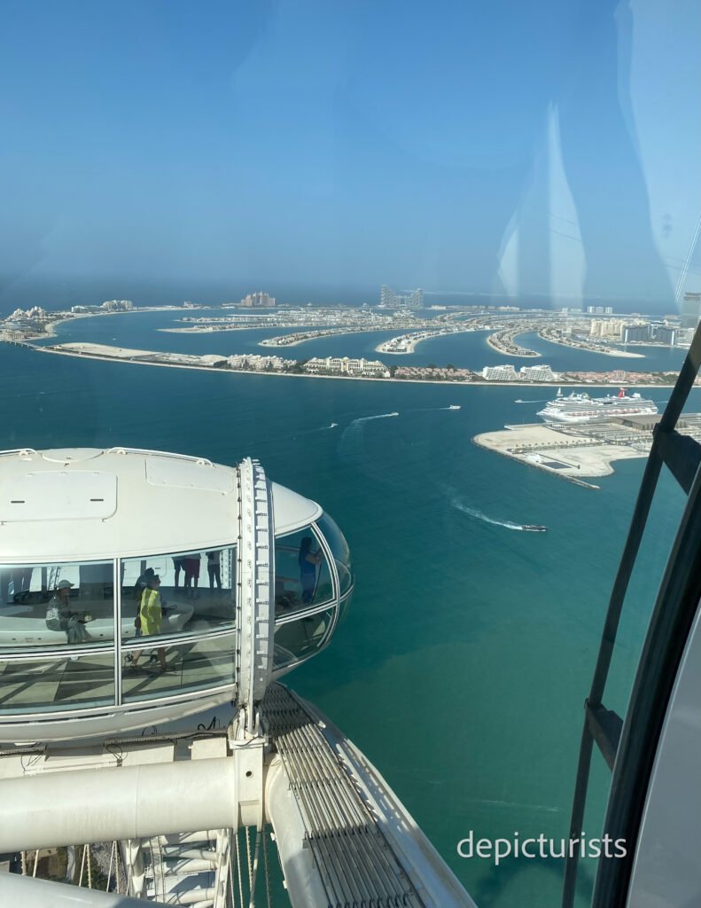 View from above in Ain Dubai