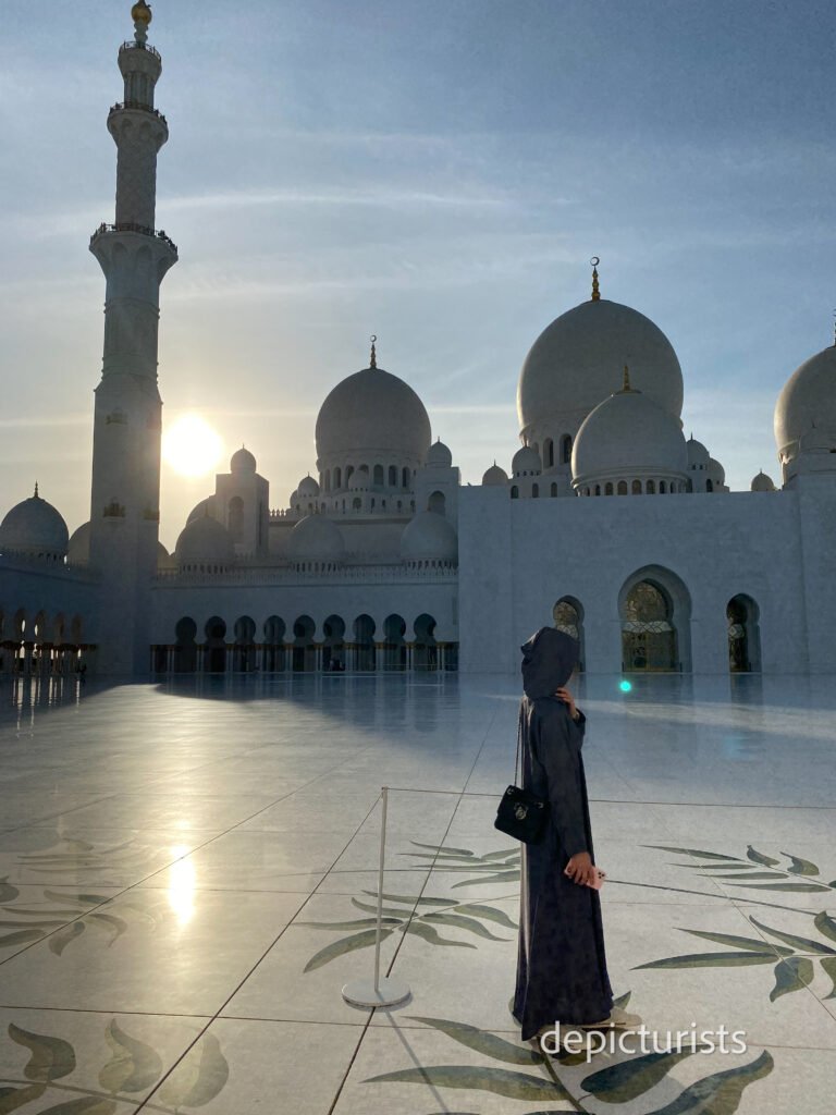 Sheikh Zayed Grand Mosque - visitors