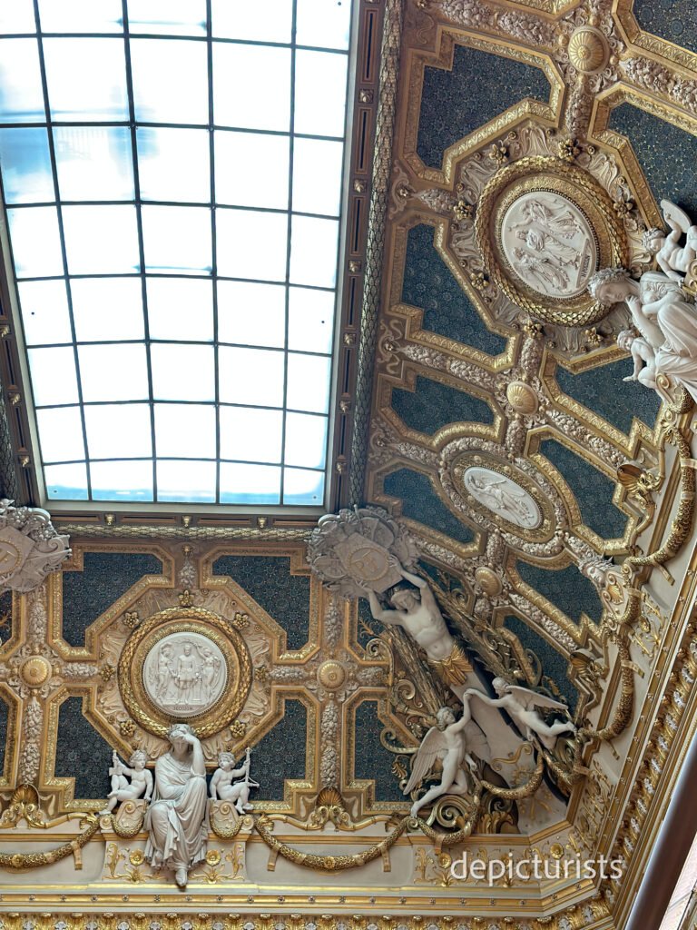The Louvre inside