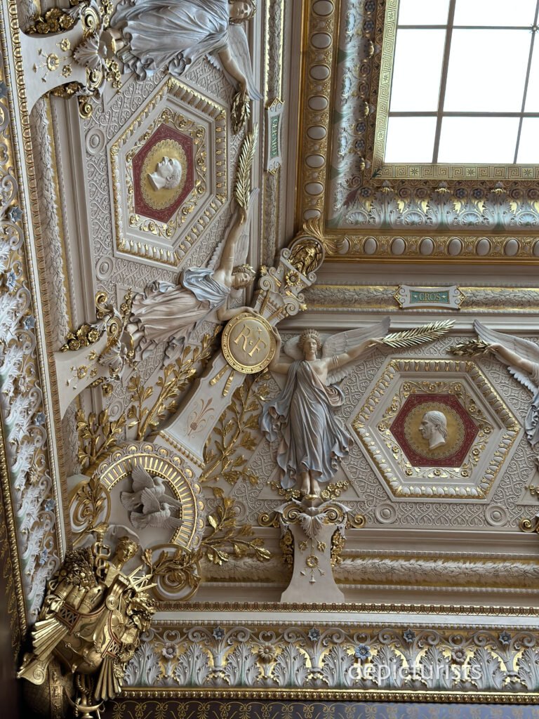 The Louvre inside
