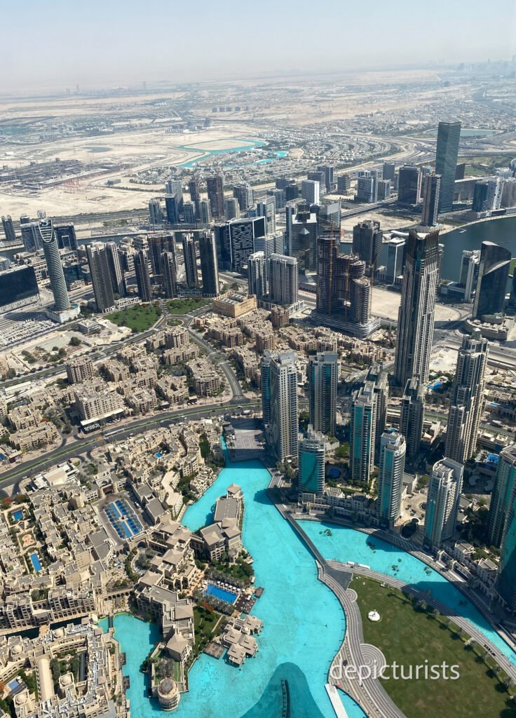 Views from above Burj Khalifa