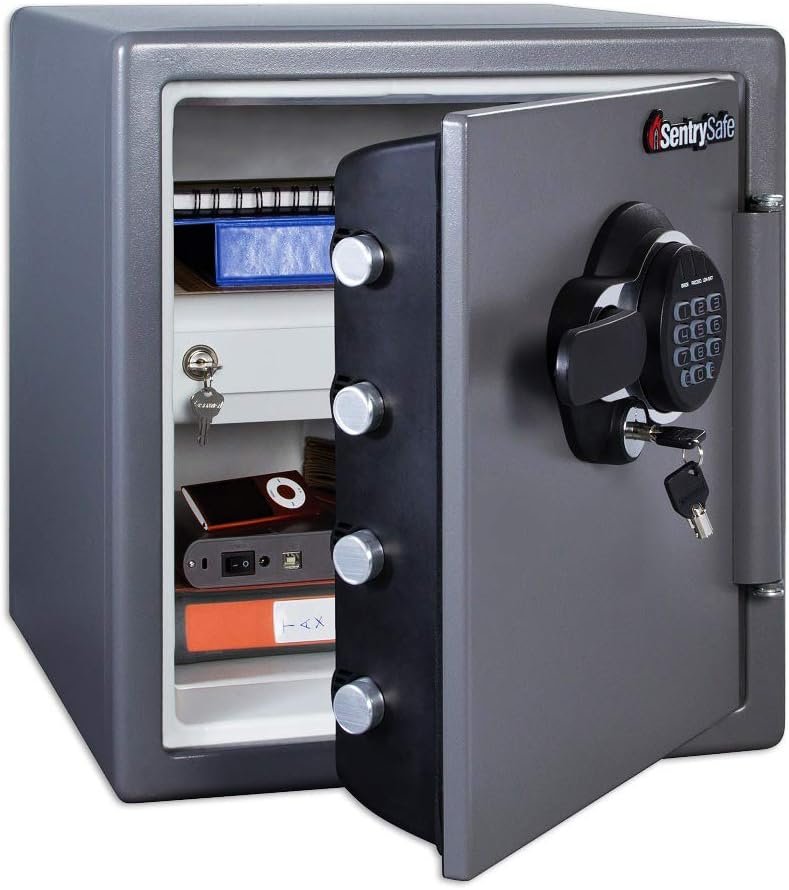 SentrySafe Waterproof and Fireproof Digital Safe Box
